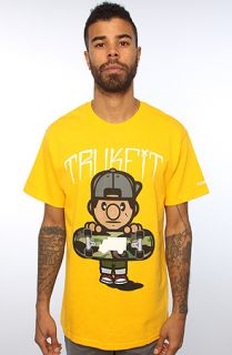 TRUKFIT The Tommy Camo Tee in Gold