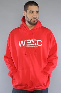 WeSC The WeSC Hoody in True Red