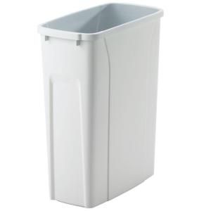 Knape & Vogt 16 in. x 14.25 in. x 7.25 in. Replacement Trash Can QT20PB WH