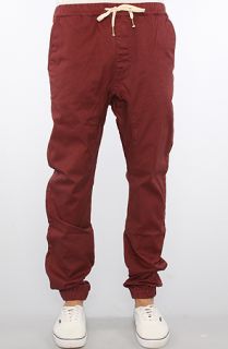 Zanerobe The Munk Trunk Pants in Burgundy