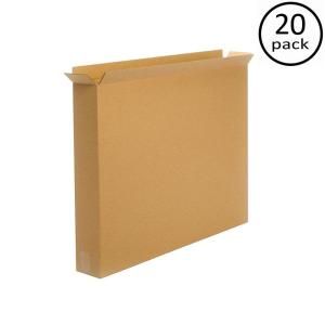 Plain Brown Box 36 in. x 5 in. x 30 in. 20 Box Bundle PRA0147B