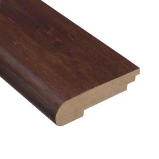 Home Legend Moroccan Walnut 3/4 in. Thick x 3 1/2 in. Wide x 78 in. Length Hardwood Stair Nose Molding HL116SNS