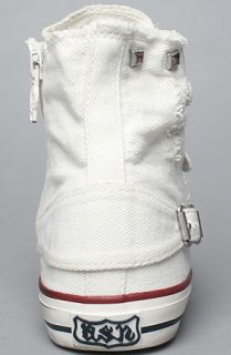 Ash Shoes The Virgin Sneaker in Washed White Denim