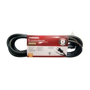 Husky 8 ft. 16/2 Power Tool Replacement Cord AW62633