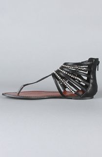 *Sole Boutique The Ares XXIV Sandal in Black