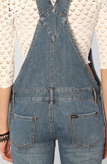 RVCA The Wanderer Skinny Denim Overalls