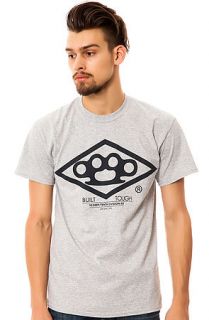 10 Deep The Built Tough Tee in Heather Gray and Black