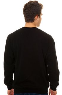 Rook Sweatshirt Wolf Sickle Crewneck in Black