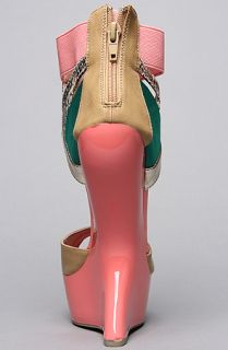 *Sole Boutique The Blithe Shoe in Coral and Tan