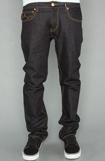 LRG The Core Collection Slim Straight Jeans in Raw Indigo
