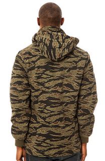Obey Jacket Wesson Tiger Camo Green