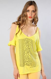 Chaser The Unknown Pleasures Cold Shoulder Tee
