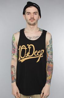10 Deep The Delta House Tank Top in Black