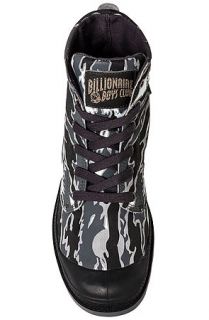 Palladium Boot Palladium x Billionaire Boys Club Pampa Hi Leather Boots in Camo Grey