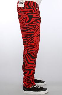 TRUKFIT The Zebra Twill Pants in Red