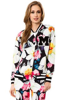 Married to the Mob Jacket The Tropical Fantasy in Black, White, and Pink