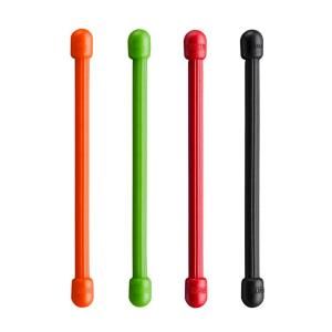Nite Ize 3 in. Gear Tie in Assorted   Orange, Green, Red, Black (4 Pack) GT3 4PK A1