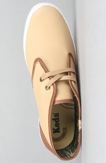 Keds The Chukka Oiled Canvas W Leather in Tan