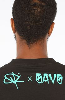 Piece Keeper PCKPR x SAVS Collaboration Tee Black TShirts for Men