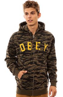 Obey Hoodie Core Zip Up Camo