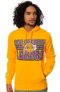 Mitchell & Ness Hoodie The Los Angeles Lakers in Yellow