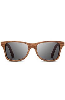 Shwood Eyewear The Canby Wooden Sunglasses in Walnut and Oak Wood Brown