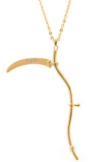 Flud Watches The Scythe Necklace in Gold