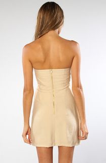 Keepsake The Long Highway Dress in Gold