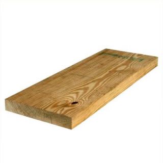 WeatherShield 2 in. x 10 in. x 8 ft. #2 Pressure Treated Lumber 155465
