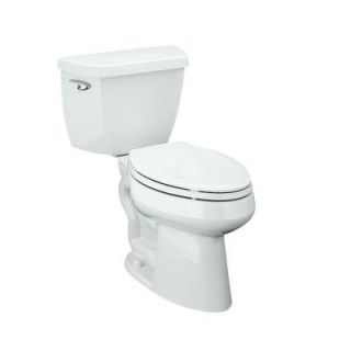 KOHLER Highline Complete Solution 2 Piece 1.6 GPF Comfort Height Elongated Toilet in White DISCONTINUED K 11492 0