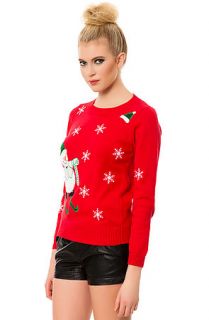 POL Sweater The Ugly Christmas in Red