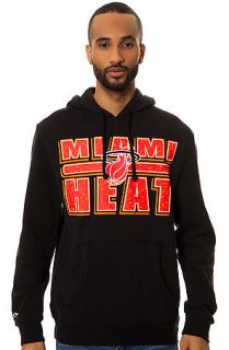 Mitchell & Ness Hoodie The Miami Heat in Black