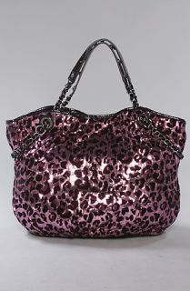 Betsey Johnson  The CheetahLicious Tote Bag in Purple