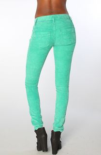 Free People The Skinny Cord in Electric Emerald