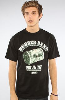 DGK The Rubber Band Man Tee in Black