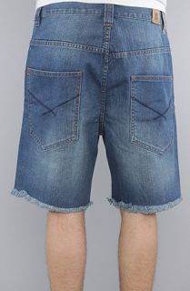 Insight The Broke Ass Denim Shorts in Classic Blue Vintage Wash