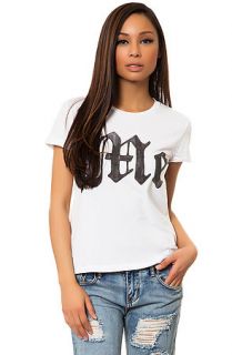 Local Celebrity The Me Schiffer Tee in White
