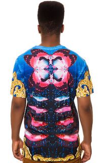 LATHC Tee The Butterfly Fish in Black and Blue