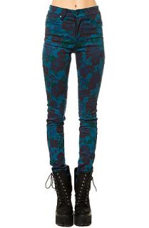 Tripp NYC The TBack High Waisted Jeans in Turquoise