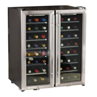 Wine Enthusiast 48 Bottle Dual Zone Wine Cooler 272 48 02 51