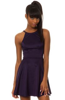 Lily White Dress The Penny Lane in Purple