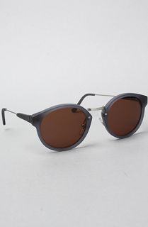 Super Sunglasses The Panama Sunglasses in Matte Deep Blue