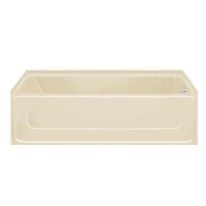 Sterling Plumbing All Pro 5 ft. Right Drain Bathtub in Almond DISCONTINUED 61041120 47