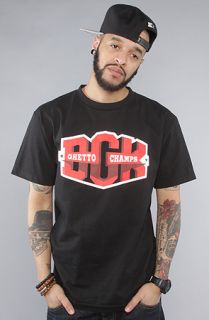 DGK The Ghetto Champs Tee in Black