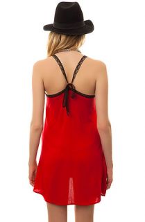 MKL Collective Dress Slip in Red