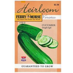 Ferry Morse Heirloom Cucumber Straight Edge Seed 3648