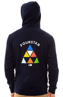 Fourstar Zip Up Signature Premium Navy