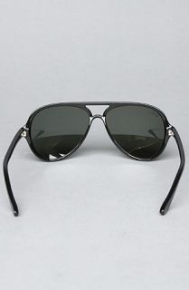 Ray Ban The 59mm Cats 5000 Sunglasses in Black