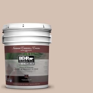 BEHR Premium Plus Ultra Home Decorators Collection 5 gal. #HDC AC 04 Avenue Tan Eggshell Enamel Interior Paint 275405
