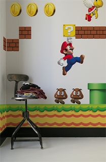 Blik The Nintendo New Super Mario Bros ReStik Wall Decal